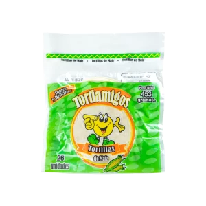 Tortilla de Maíz (453g - 26und)